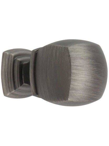 Katharine 7/8 inch Cabinet Knob in Brushed Pewter.